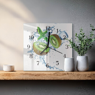 Reloj de vidrio Kiwi