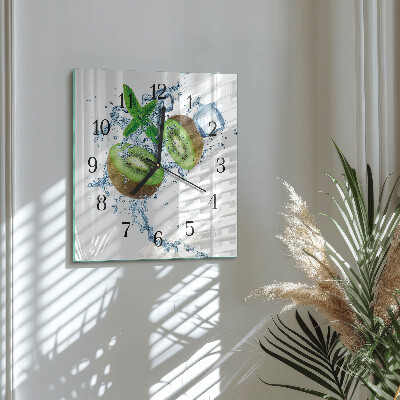 Reloj de vidrio Kiwi
