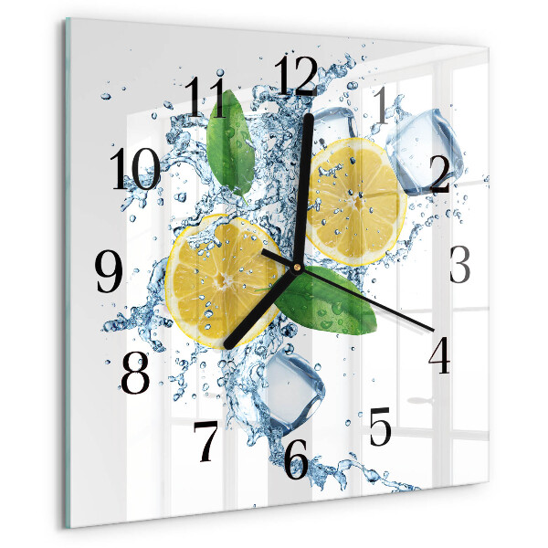 Reloj de vidrio Cítrico