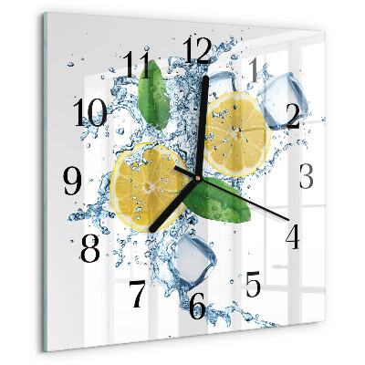 Reloj de vidrio Cítrico