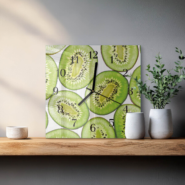 Reloj de vidrio Kiwi
