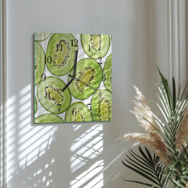 Reloj de vidrio Kiwi