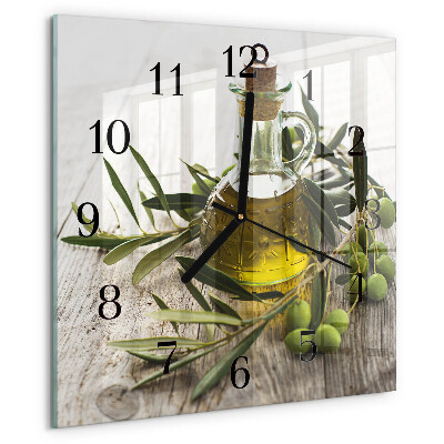 Reloj de vidrio Aceite de oliva