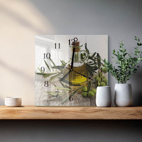 Reloj de vidrio Aceite de oliva