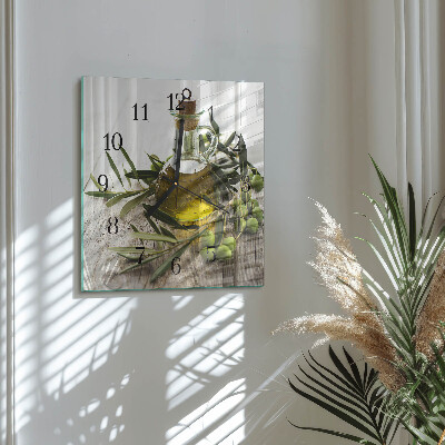 Reloj de vidrio Aceite de oliva