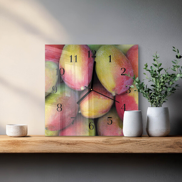 Reloj de vidrio Fruta