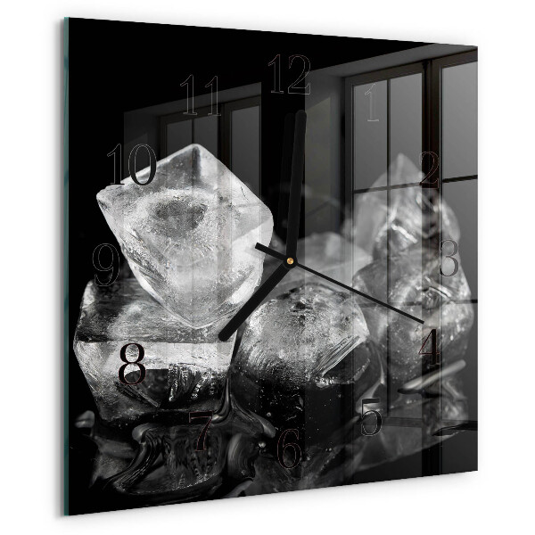 Reloj de vidrio Cubitos de hielo