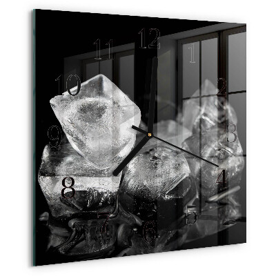 Reloj de vidrio Cubitos de hielo
