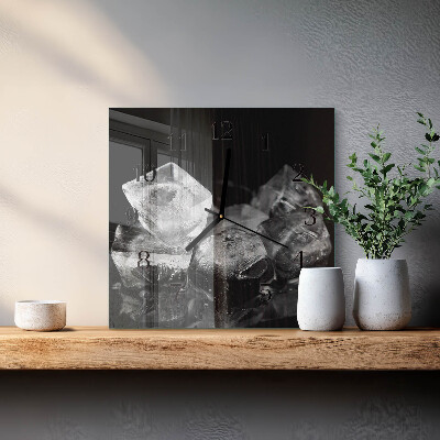 Reloj de vidrio Cubitos de hielo