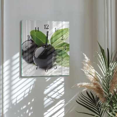 Reloj de vidrio Aceitunas