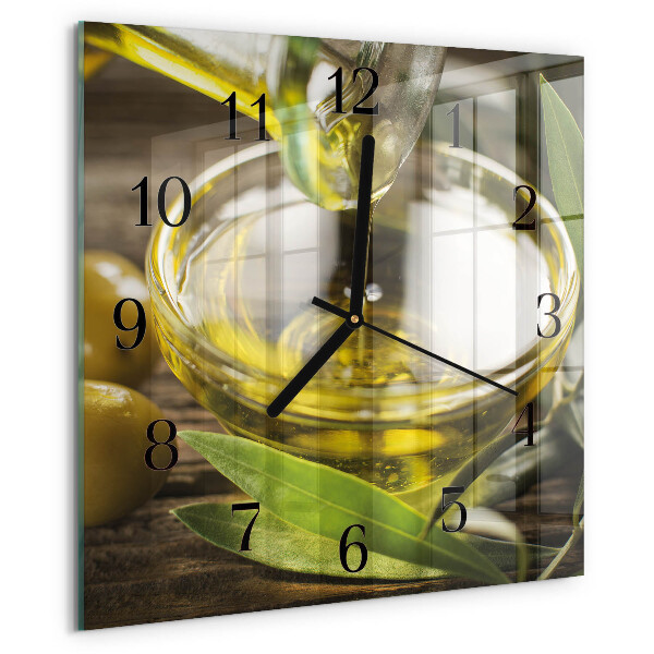 Reloj de vidrio Aceite de oliva