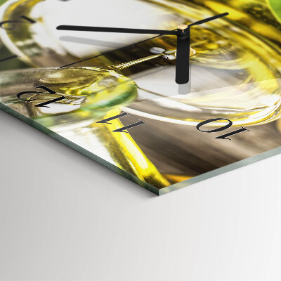 Reloj de vidrio Aceite de oliva