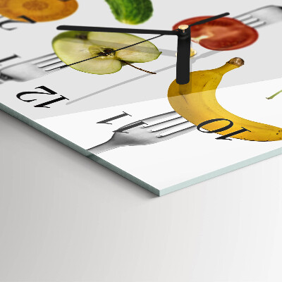 Reloj de vidrio Fruta