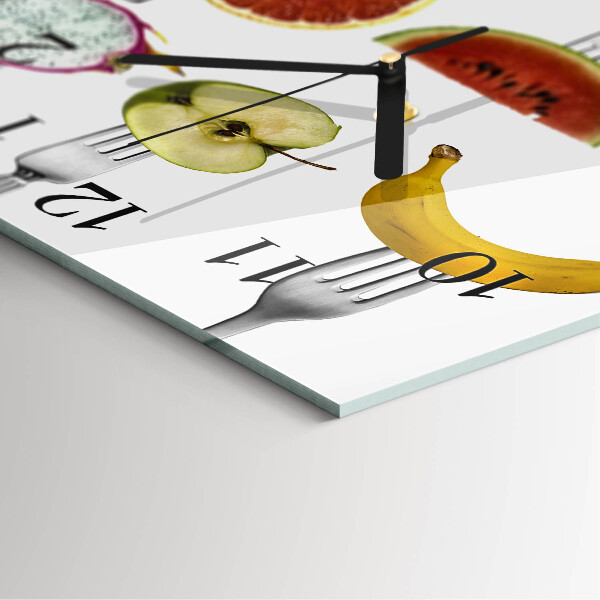 Reloj de vidrio Fruta