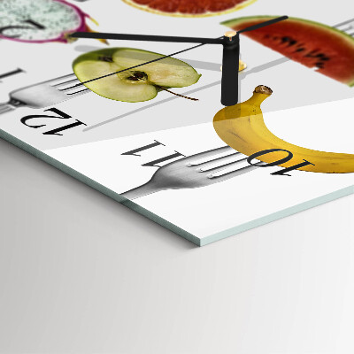 Reloj de vidrio Fruta