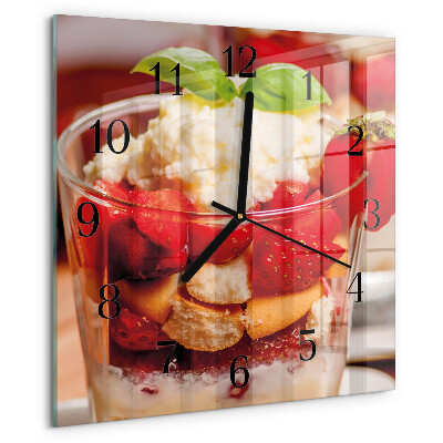 Reloj de vidrio Fruta
