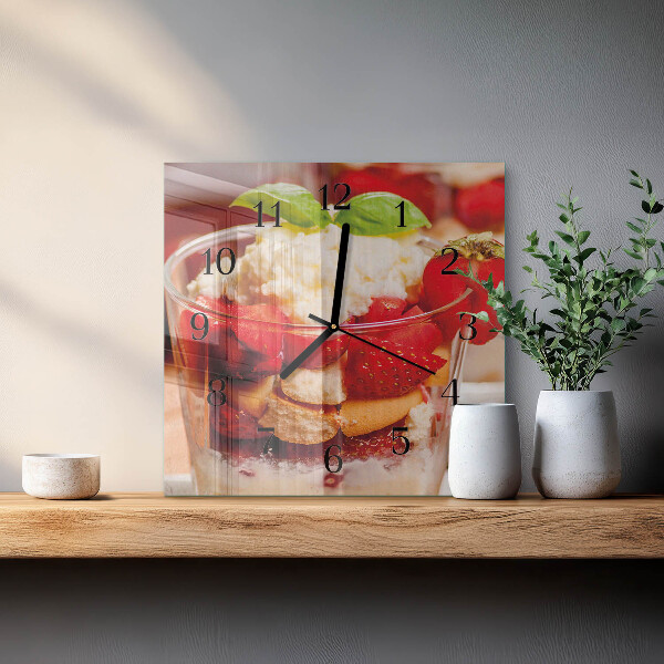 Reloj de vidrio Fruta
