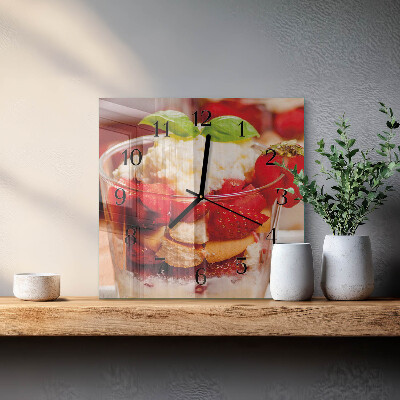 Reloj de vidrio Fruta