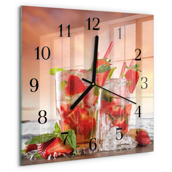 Reloj de vidrio fresas