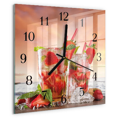 Reloj de vidrio fresas