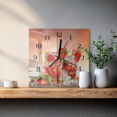 Reloj de vidrio fresas