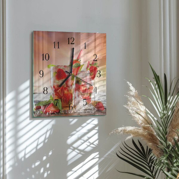 Reloj de vidrio fresas