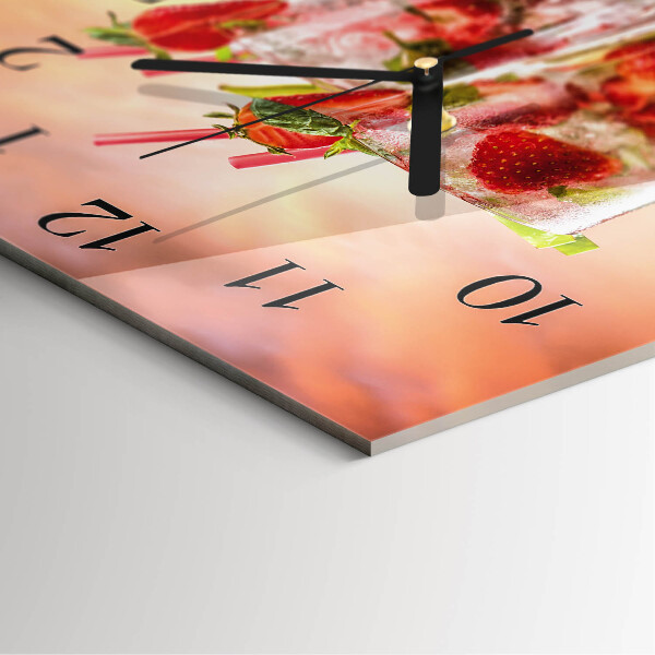 Reloj de vidrio fresas