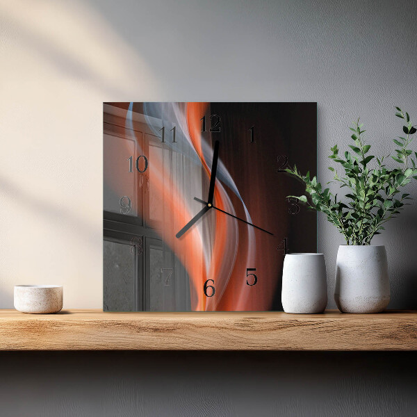 Reloj de vidrio Ondas de luz