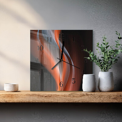 Reloj de vidrio Ondas de luz