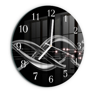 Reloj de pared redondo Abstracción