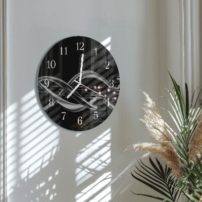 Reloj de pared redondo Abstracción
