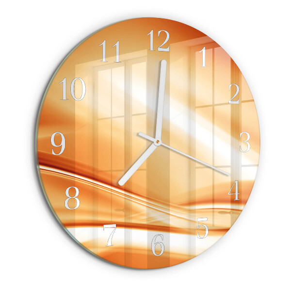 Reloj de pared redondo Abstracción