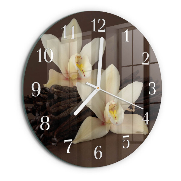 Reloj de pared redondo Vainilla