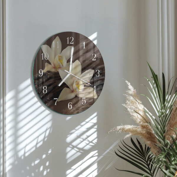 Reloj de pared redondo Vainilla