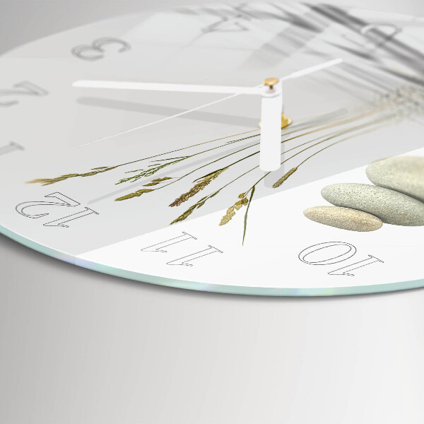Reloj de pared redondo Piedras