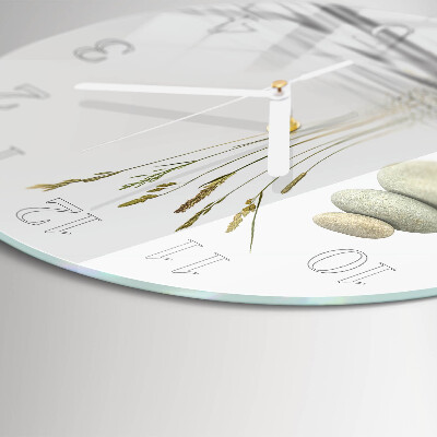 Reloj de pared redondo Piedras