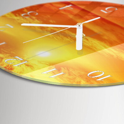 Reloj de pared redondo Soleado