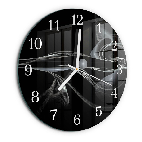 Reloj de pared redondo Abstracción
