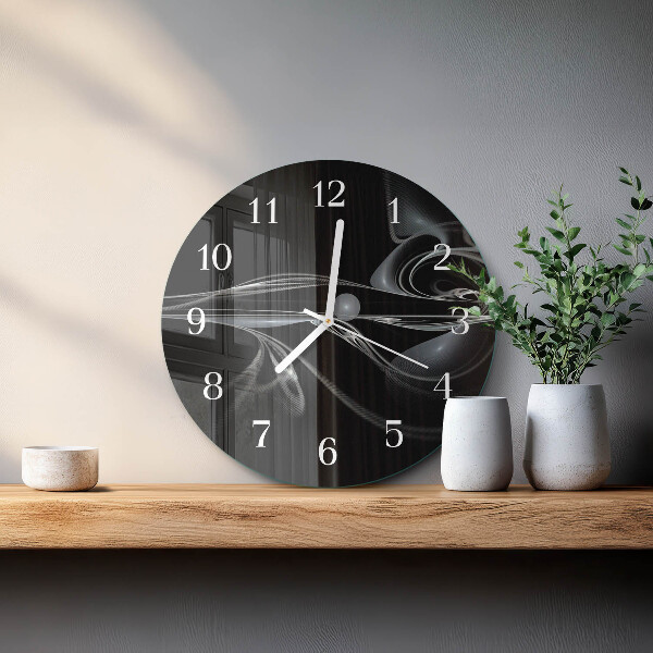 Reloj de pared redondo Abstracción