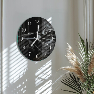 Reloj de pared redondo Abstracción