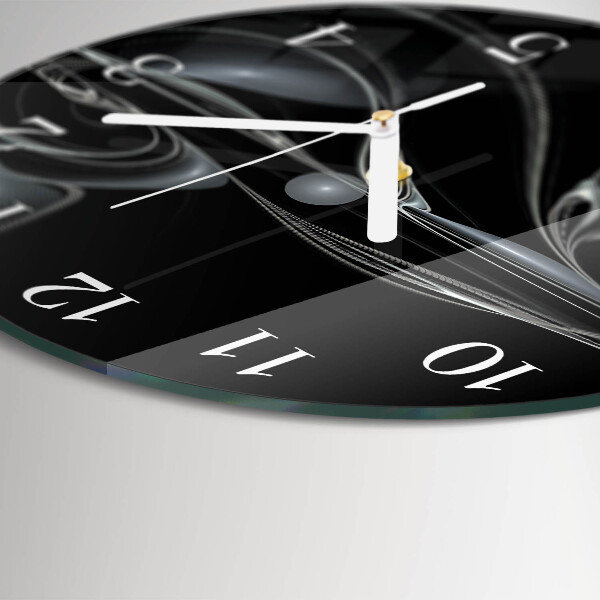 Reloj de pared redondo Abstracción