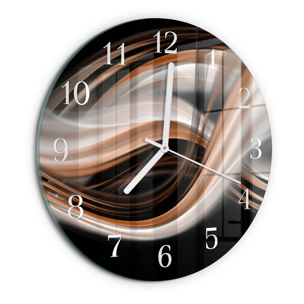Reloj de pared redondo Arte abstracto