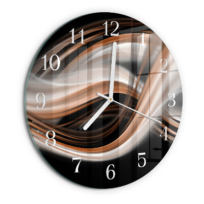 Reloj de pared redondo Arte abstracto