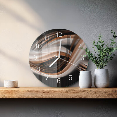 Reloj de pared redondo Arte abstracto