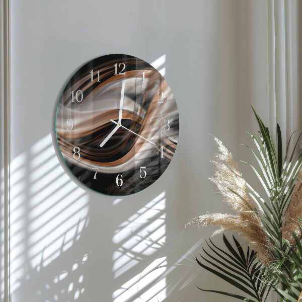 Reloj de pared redondo Arte abstracto