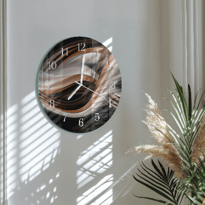 Reloj de pared redondo Arte abstracto
