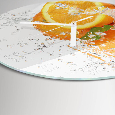 Reloj de pared redondo Naranjas