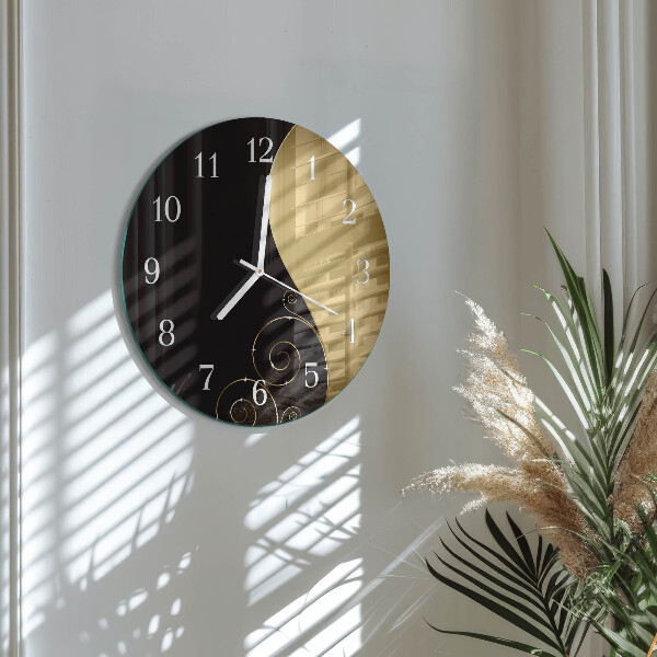 Reloj de pared redondo Arte abstracto