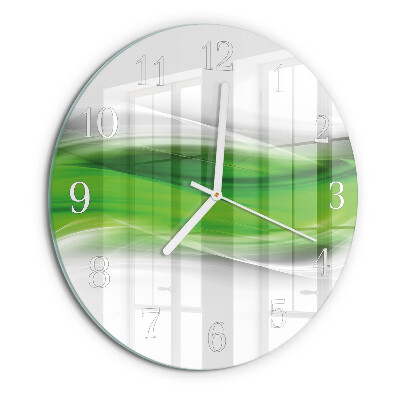 Reloj de pared redondo Abstracción