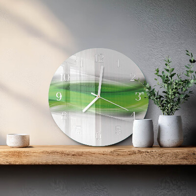 Reloj de pared redondo Abstracción